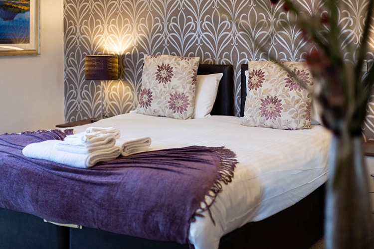 Hotel Room at the Advocate Arms