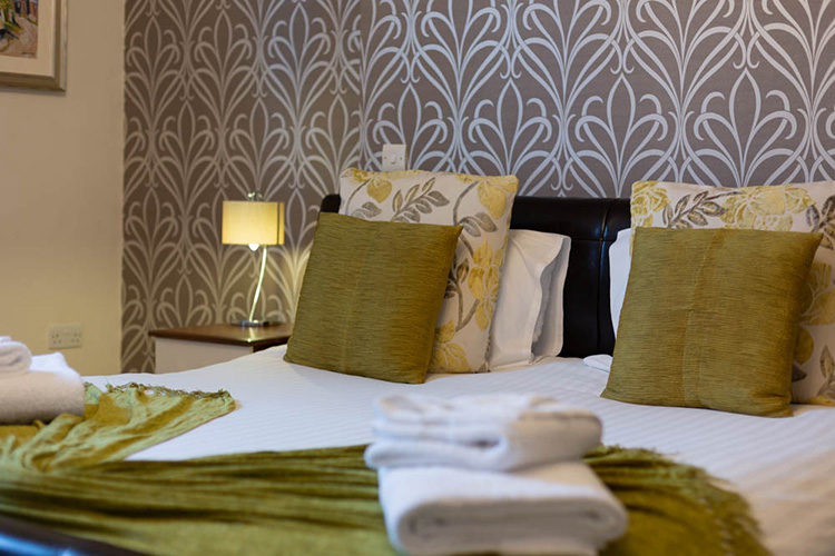 Hotel Room at the Advocate Arms